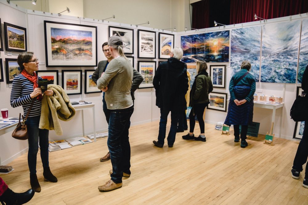 Welsh Art gallery at London Welsh Centre